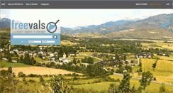 Desktop Screenshot of freevals.com